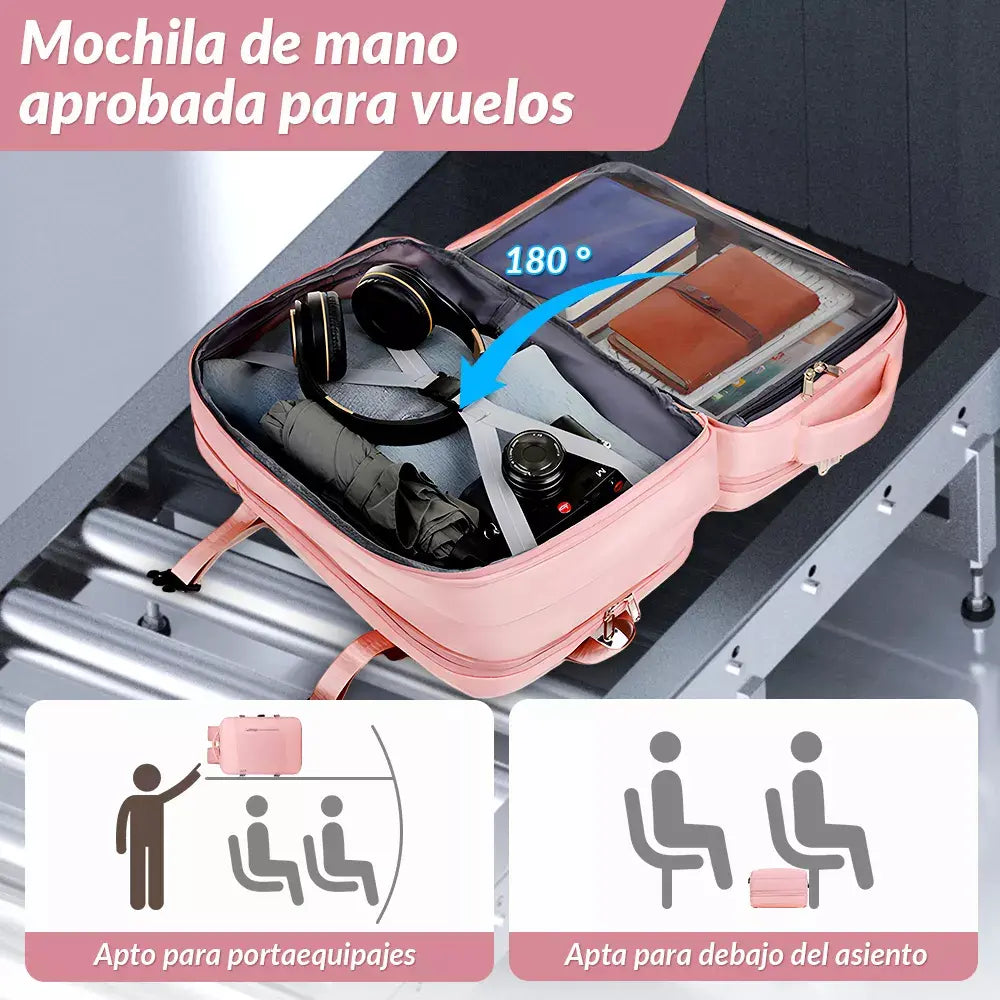 MOCHILA MULTIFUNCIONAL CON PUERTO USB
