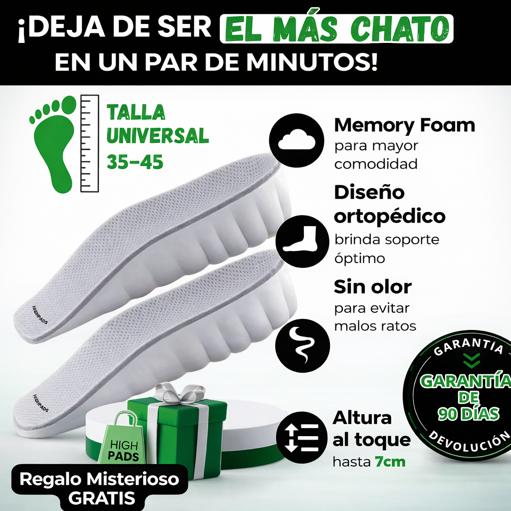 PLANTILLAS ORTOPEDICAS -  HIGHPADS 2.0