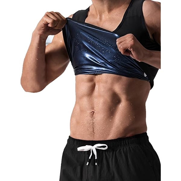 CHALECO REDUCTOR TIPO SAUNA PARA HOMBRE
